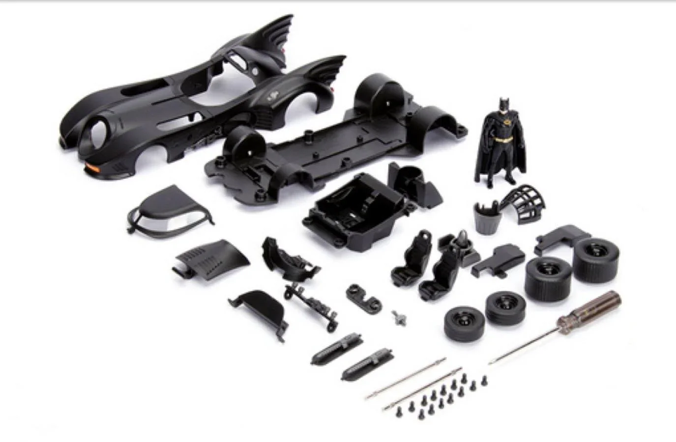 Batman (1989) - Batmobile with Batman 1:24 Scale Diecast Model Kit - Image 2