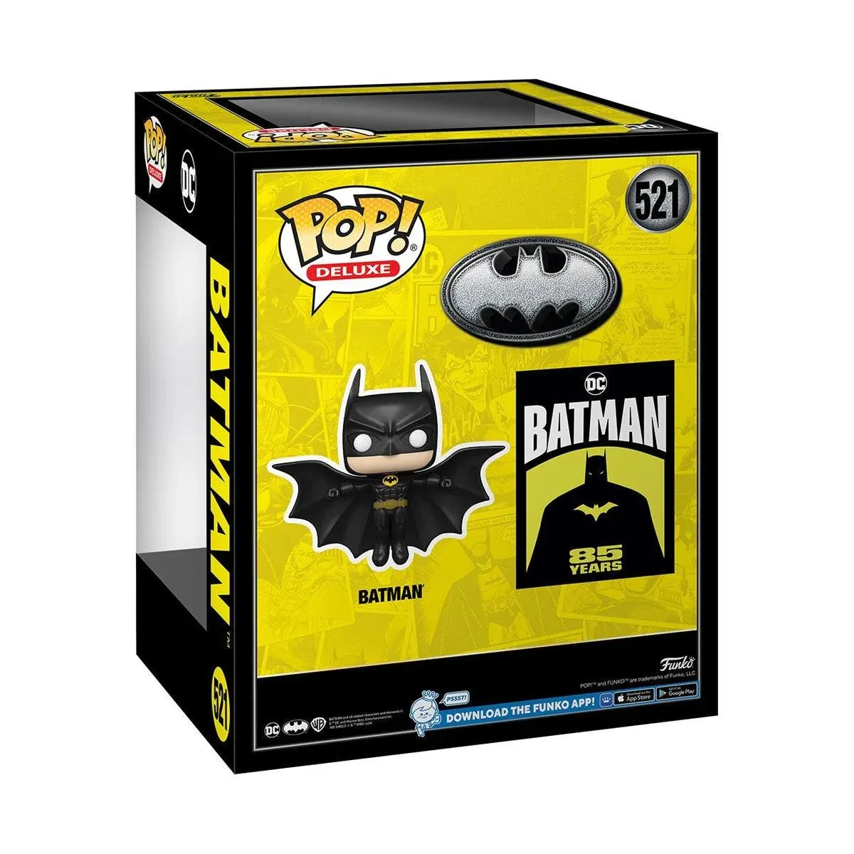 Batman: 85th Anniversary - Batman Soaring (1989) Pop! Deluxe - Image 4