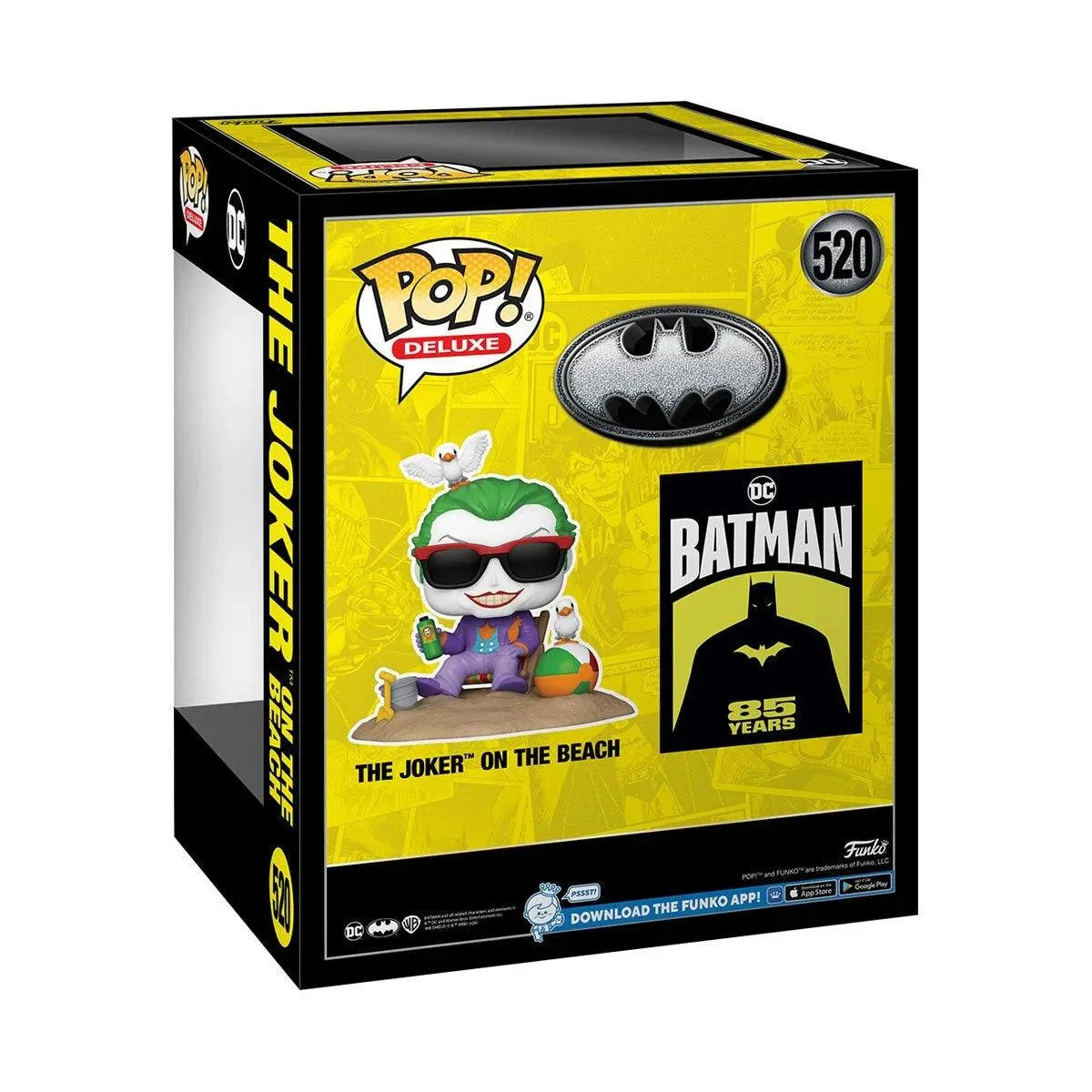 Batman: 85th Anniversary - Joker on the Beach (1989) Pop! Deluxe - Image 4