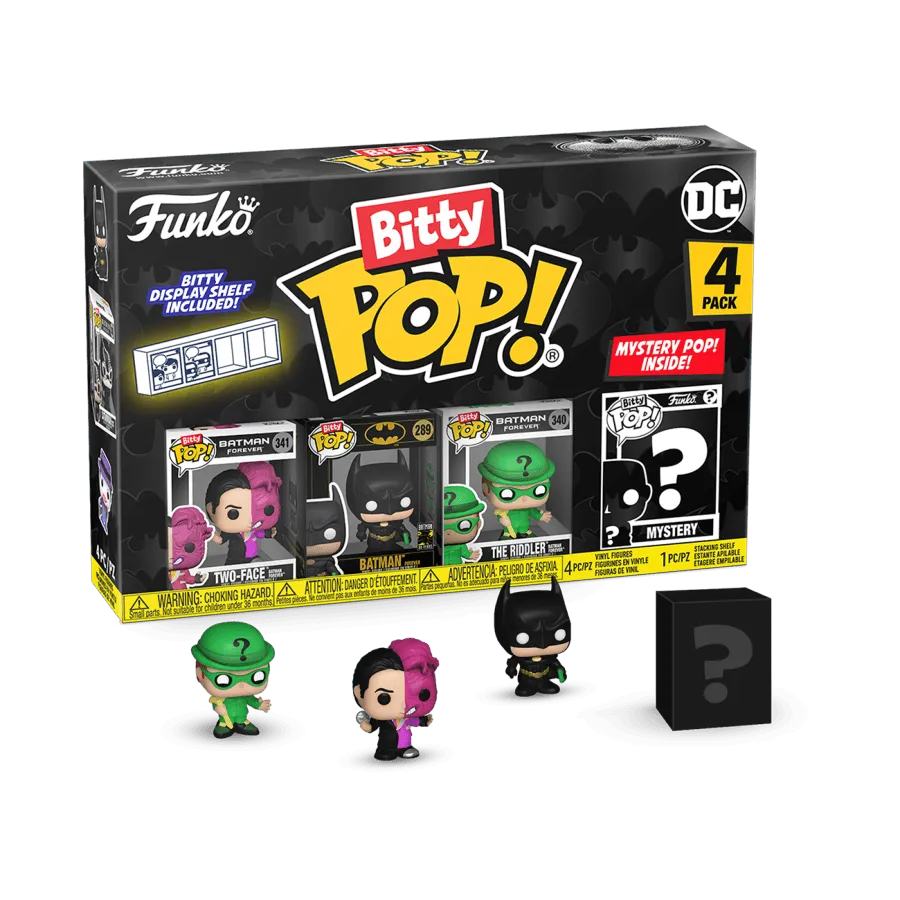 Batman: 85th Anniversary - Two Face Bitty Pop! 4-Pack