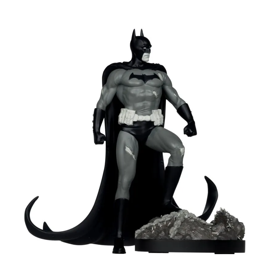 Batman Black & White - Batman by Bjorn Barends Resin Statue - Image 11