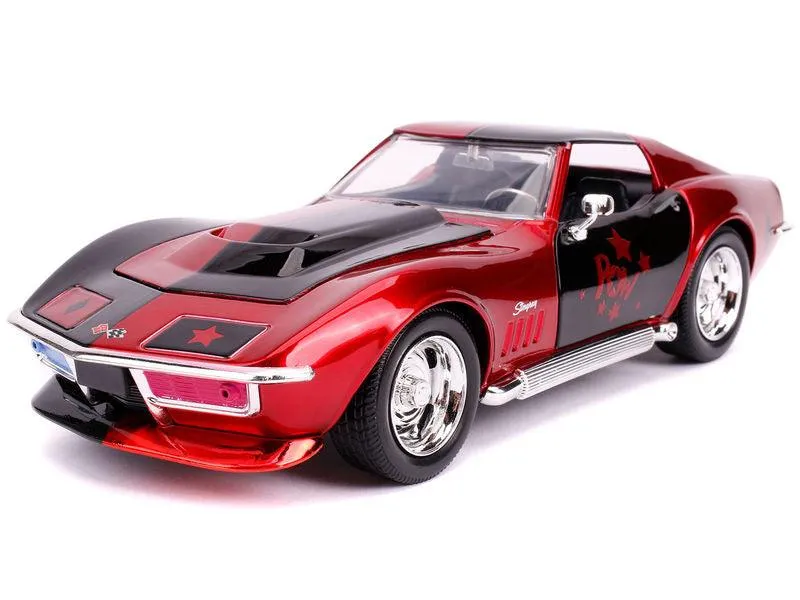 Harley Quinn (comics) - Harley Quinn & 1969 Corvette Stingray 1:24 Scale Hollywood Ride - Image 2