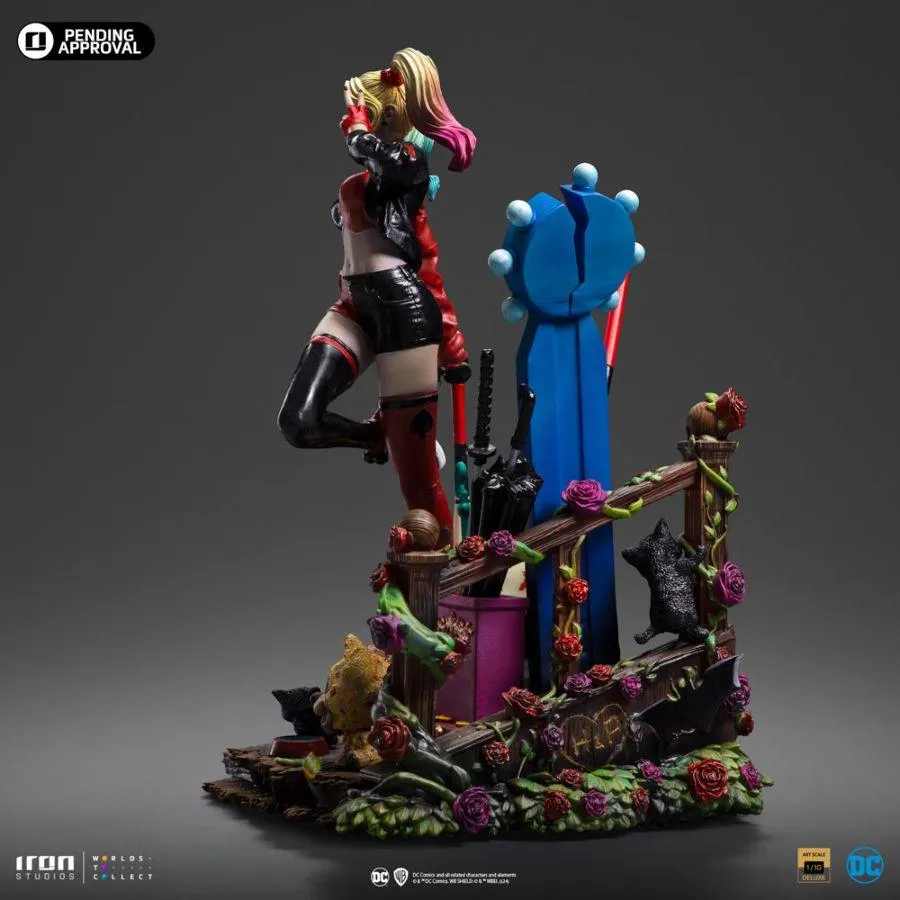 Batman - Harley Quinn (Gotham City Sirnes) Deluxe 1:10 Statue - Image 4