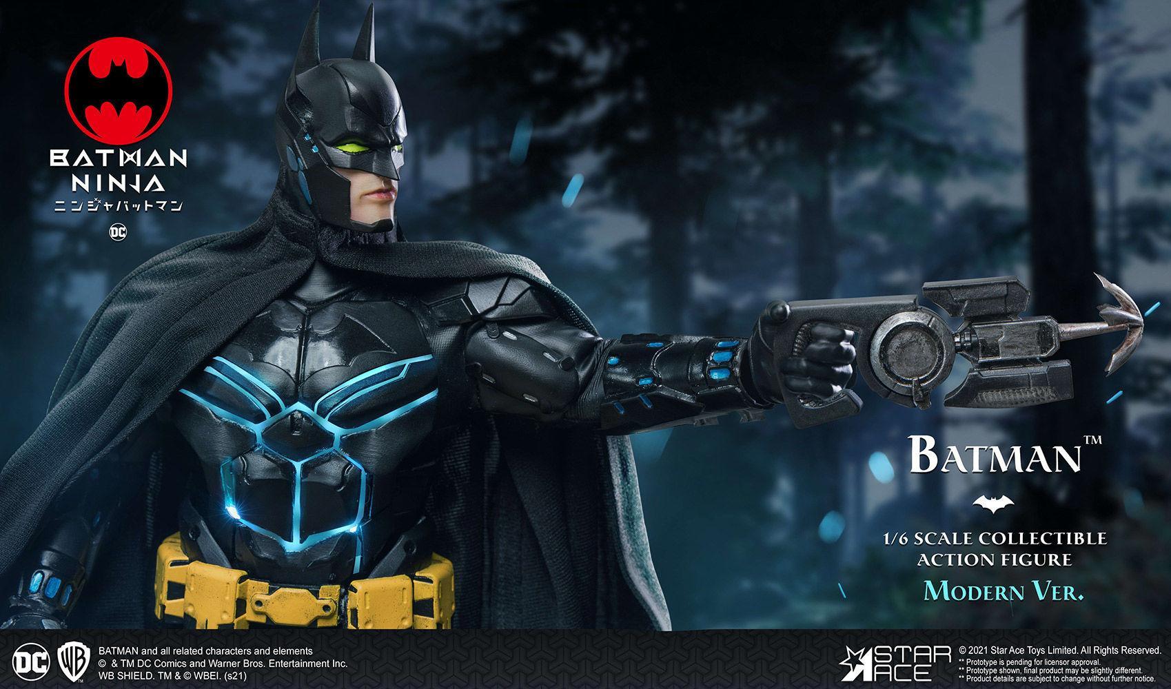 Batman Ninja - Batman Modern Deluxe 1:6 Scale 12" Action Figure - Image 4
