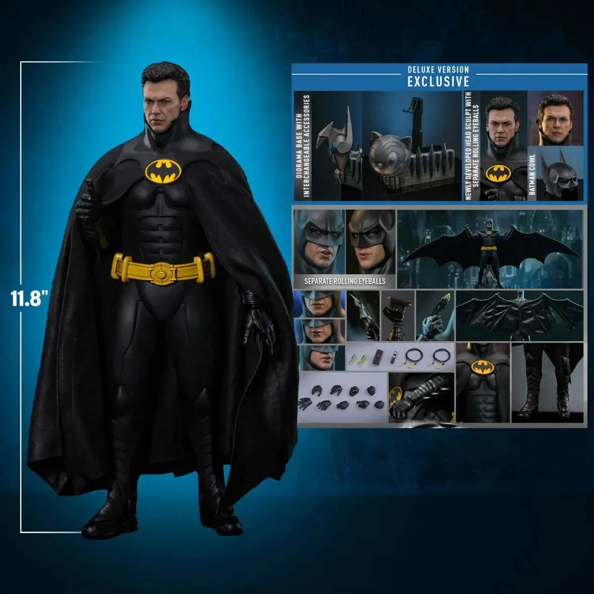 Batman Returns - Batman Deluxe 1:6 Scale Collectable Action Figure - Image 22