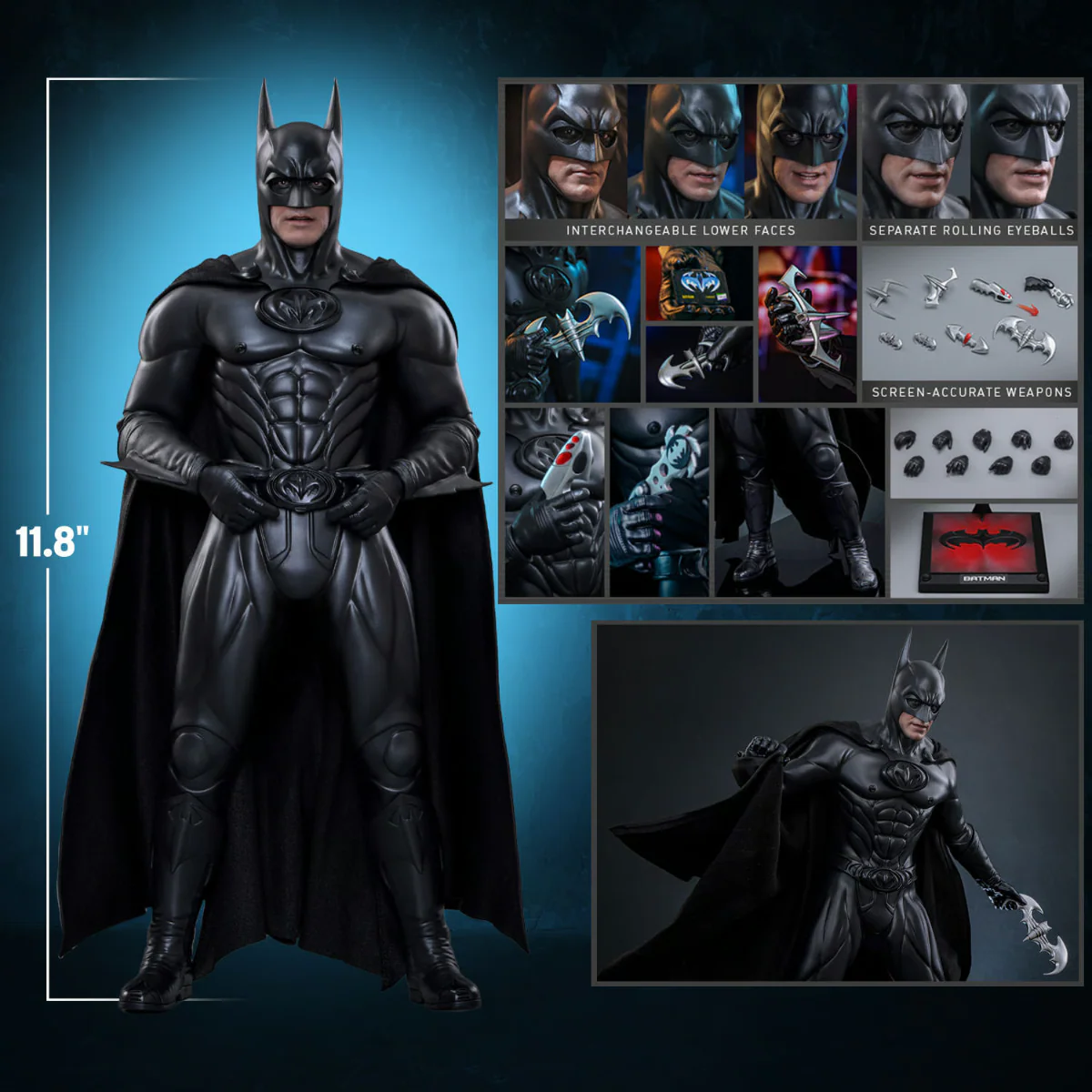 Batman & Robin - Batman 1:6 Scale Collectable Action Figure - Image 2