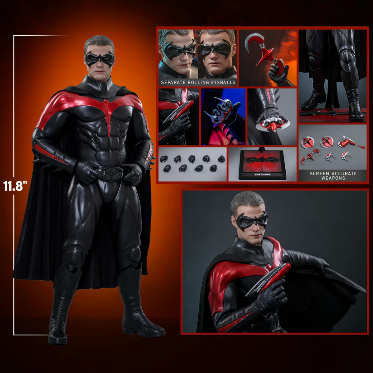 Batman & Robin - Robin 1:6 Scale Collectable Action Figure - Image 2