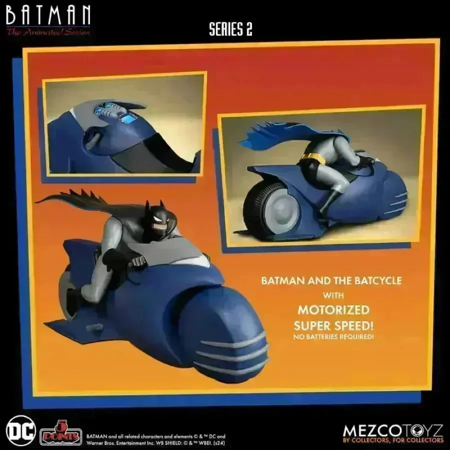 Batman: The Animated Series - Series 2 Batman & Batcycle 5 Points Set - Image 4