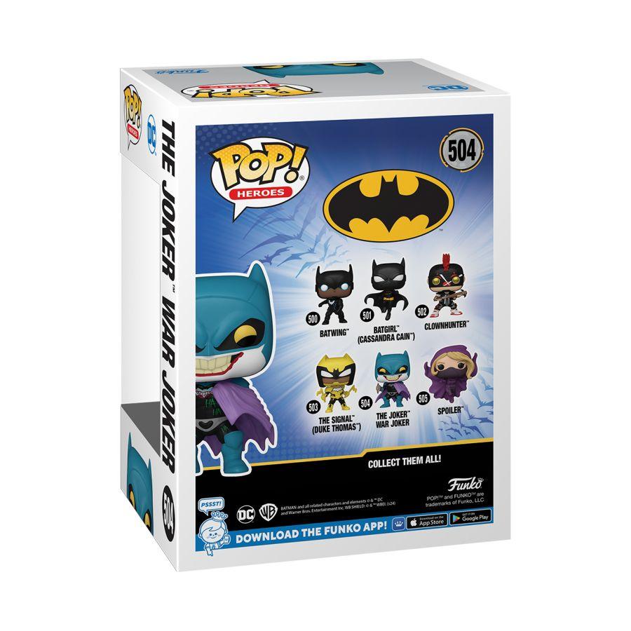 Batman: War Zone - The Joker "War Joker" Pop! Vinyl - Image 4