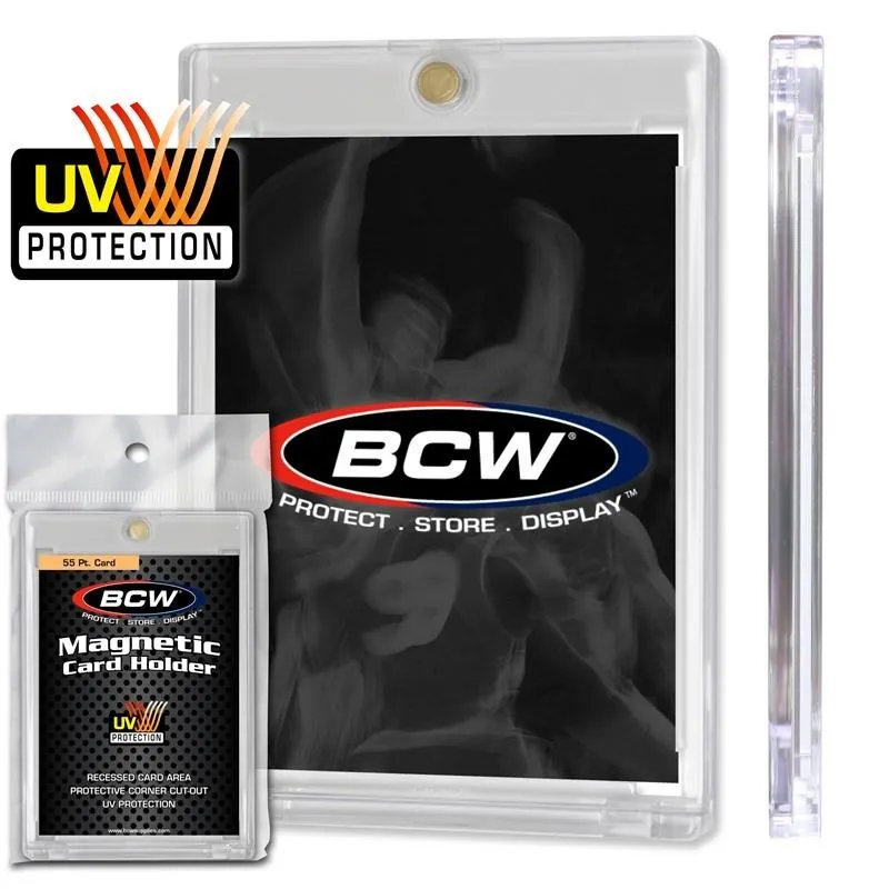 BCW One Touch Magnetic Card Holder 55 Pt Card Standard - Image 2