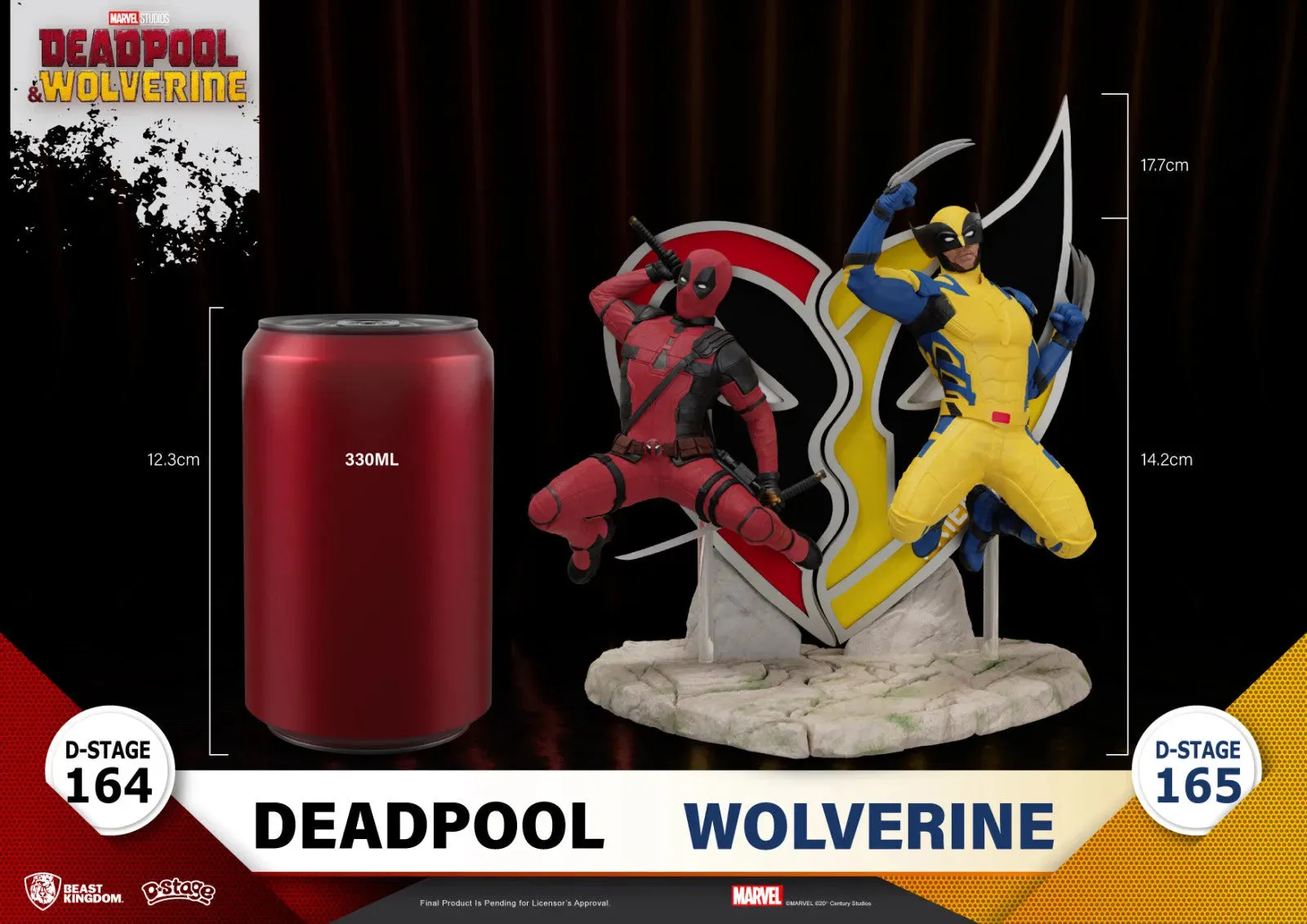 Beast Kingdom D Stage Deadpool & Wolverine Deadpool - Image 7