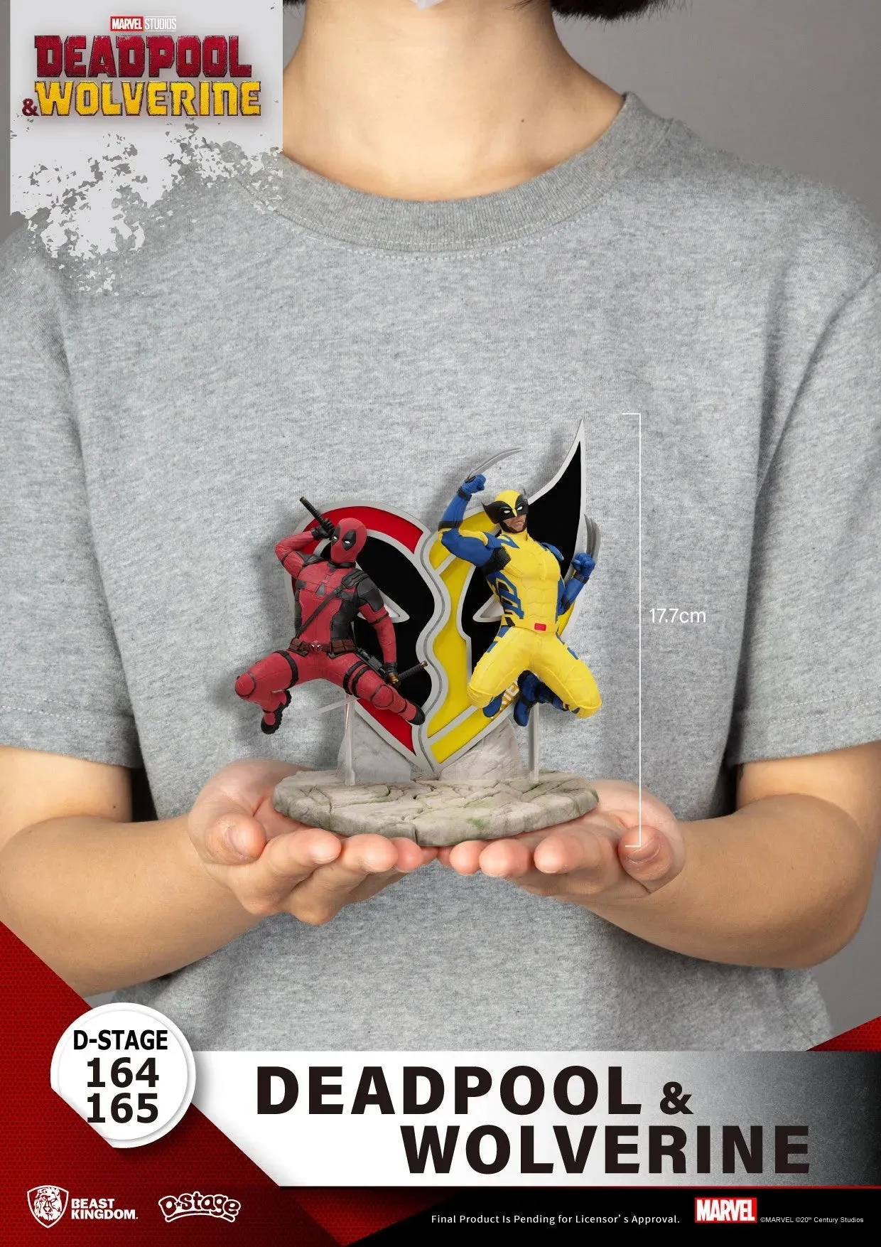 Beast Kingdom D Stage Deadpool & Wolverine Deadpool - Image 8