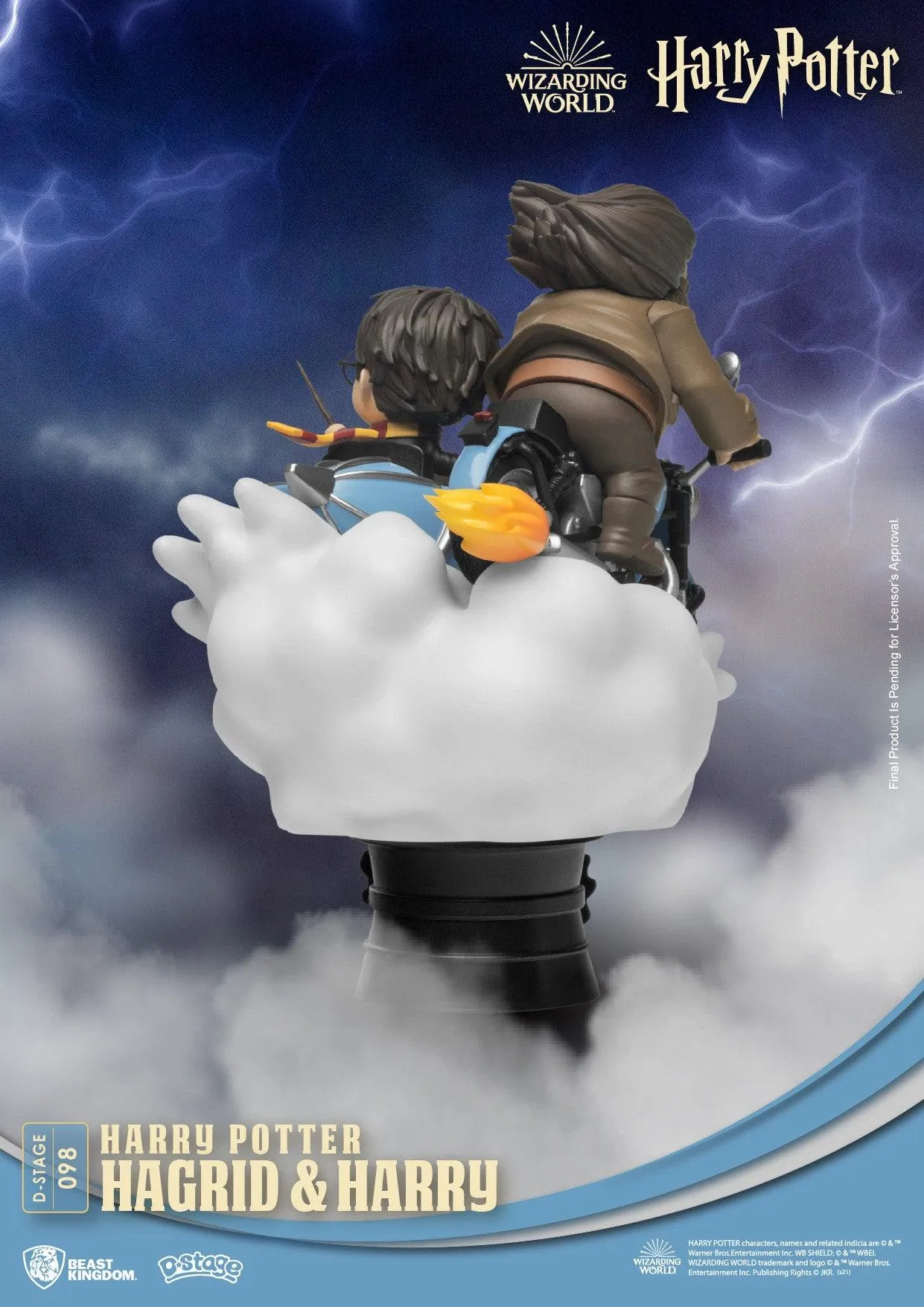 Beast Kingdom D Stage Harry Potter Hagrid and Harry Potter (Closed Box Packaging) - Image 3