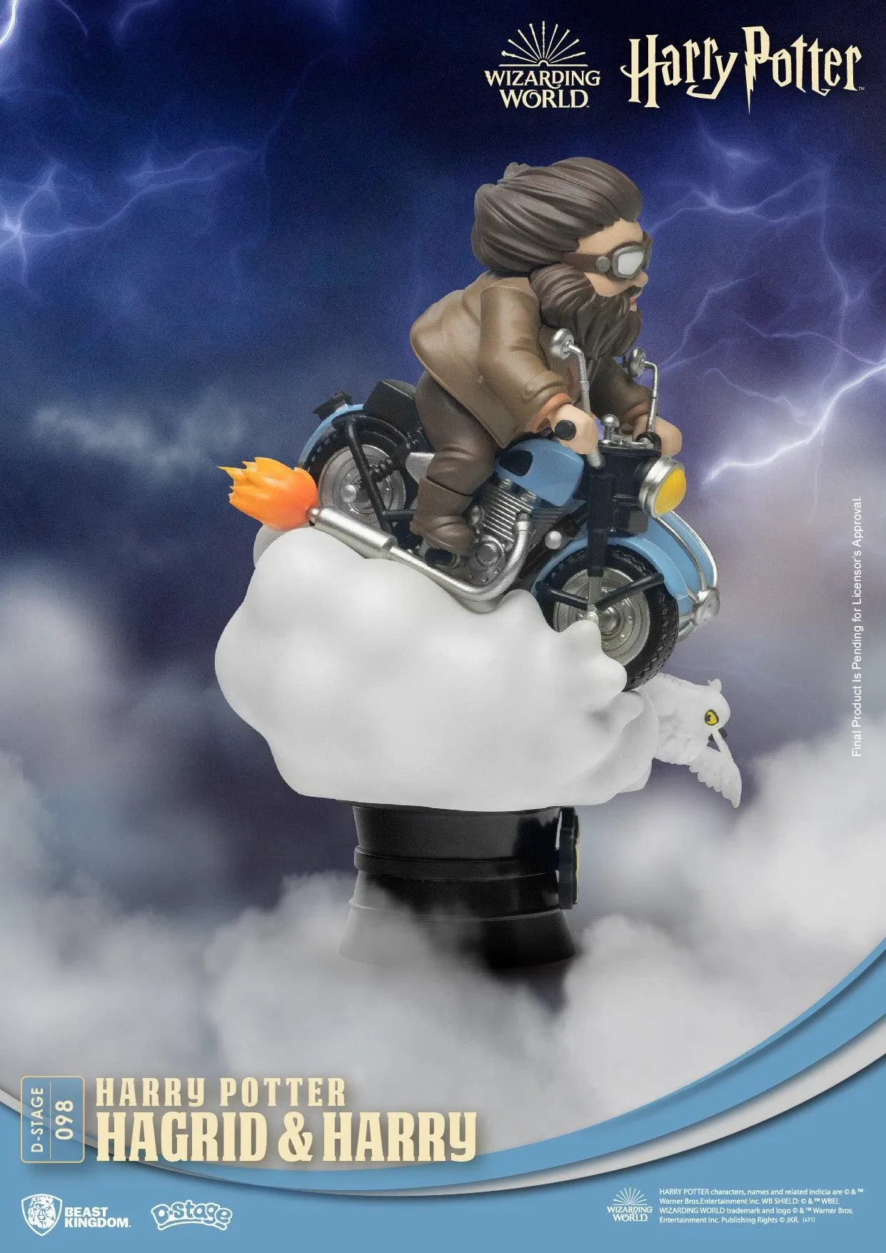 Beast Kingdom D Stage Harry Potter Hagrid and Harry Potter (Closed Box Packaging) - Image 4