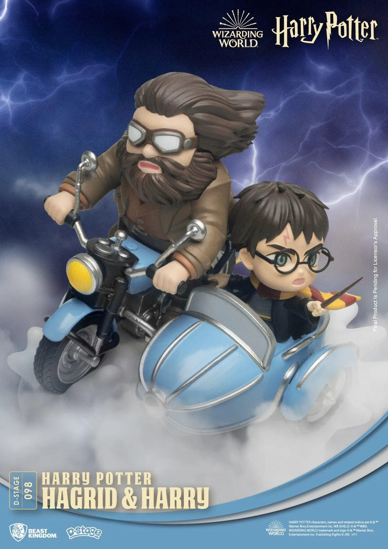 Beast Kingdom D Stage Harry Potter Hagrid and Harry Potter (Closed Box Packaging) - Image 5