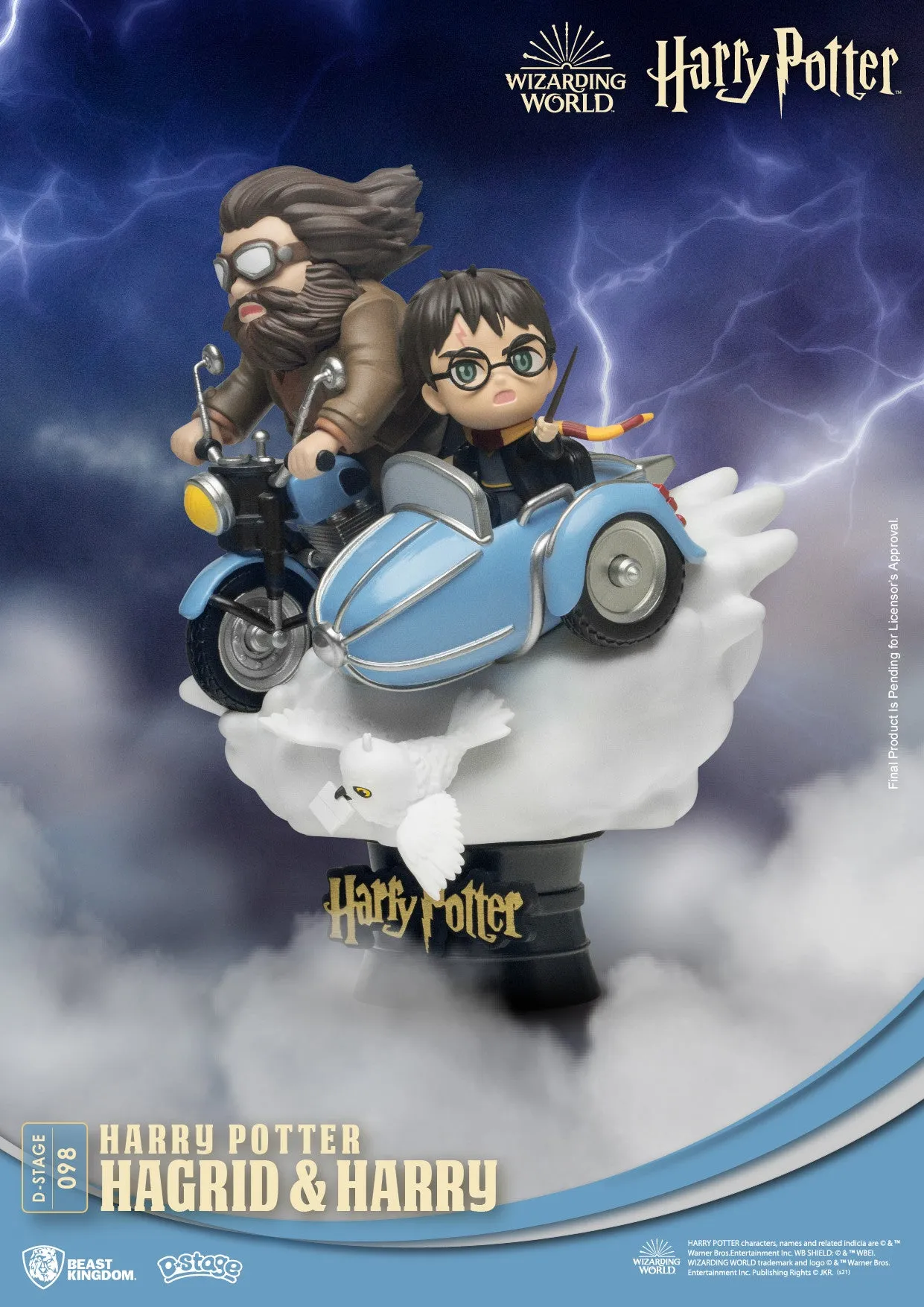 Beast Kingdom D Stage Harry Potter Hagrid and Harry Potter (Closed Box Packaging) - Image 7