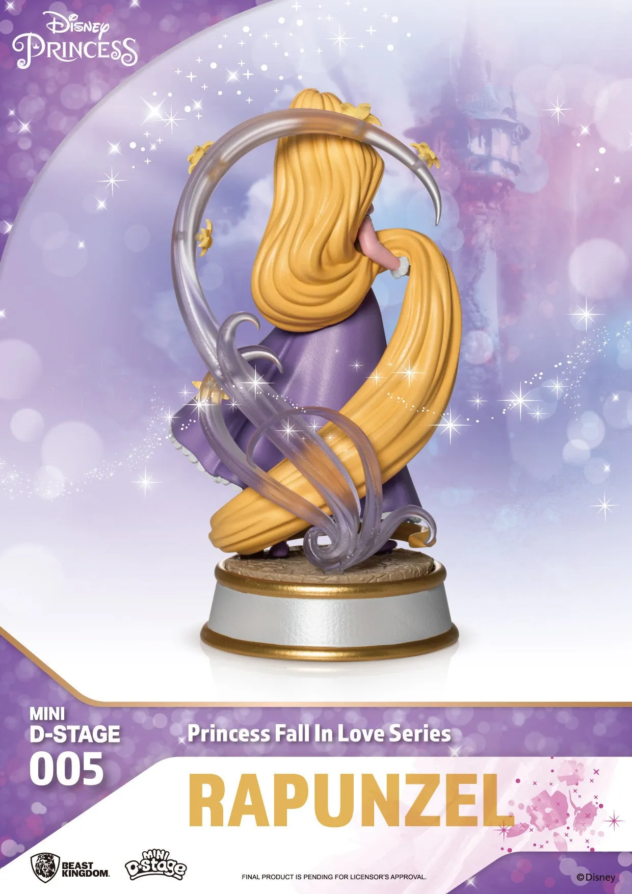 Beast Kingdom Mini D Stage Disney Princess Fall In Love Series Rapunzel - Image 2