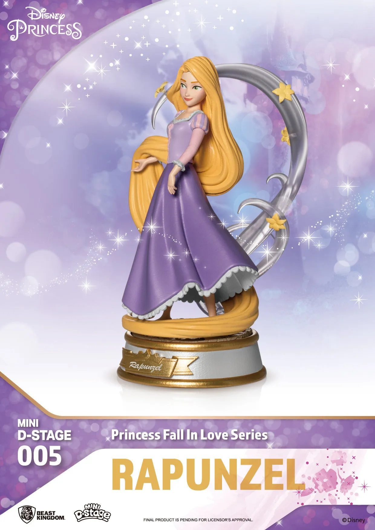 Beast Kingdom Mini D Stage Disney Princess Fall In Love Series Rapunzel - Image 3