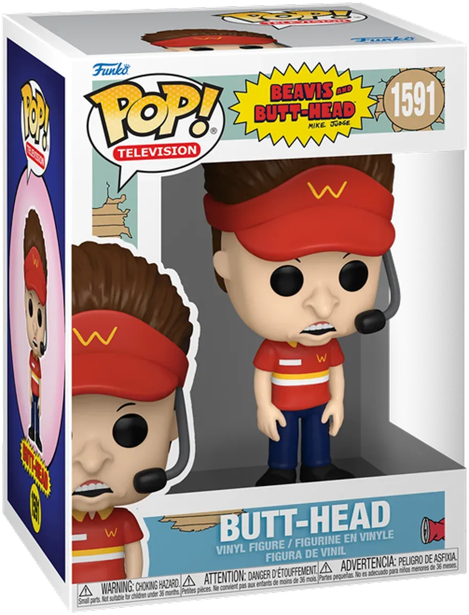 Beavis and Butt-Head - Butt-Head (Burger World Uniform) Pop! Vinyl - Image 3