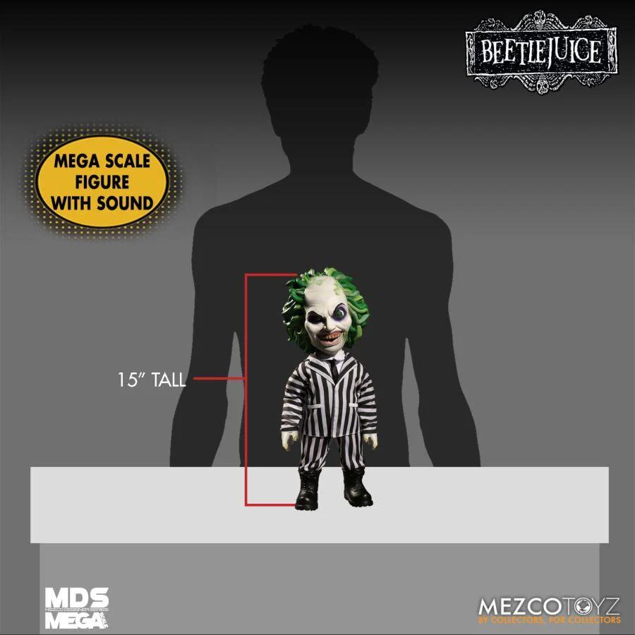 Beetlejuice - 15" Mega Scale Figure - Image 7