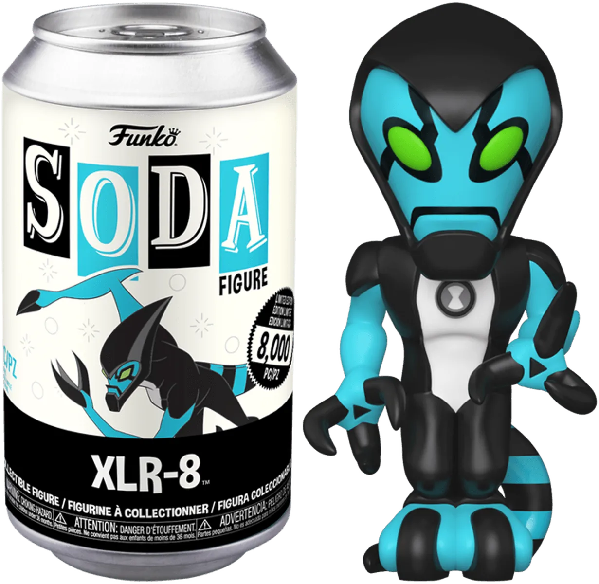 Ben 10 - XLR-8 (with chase) Vinyl Soda [RS]