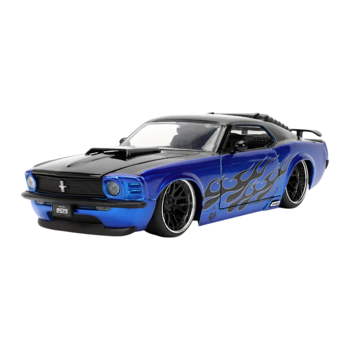 Big Time Muscle - 1:24 Scale 1970 Ford Mustang Boss 429 Diecast Vehicle - Image 2