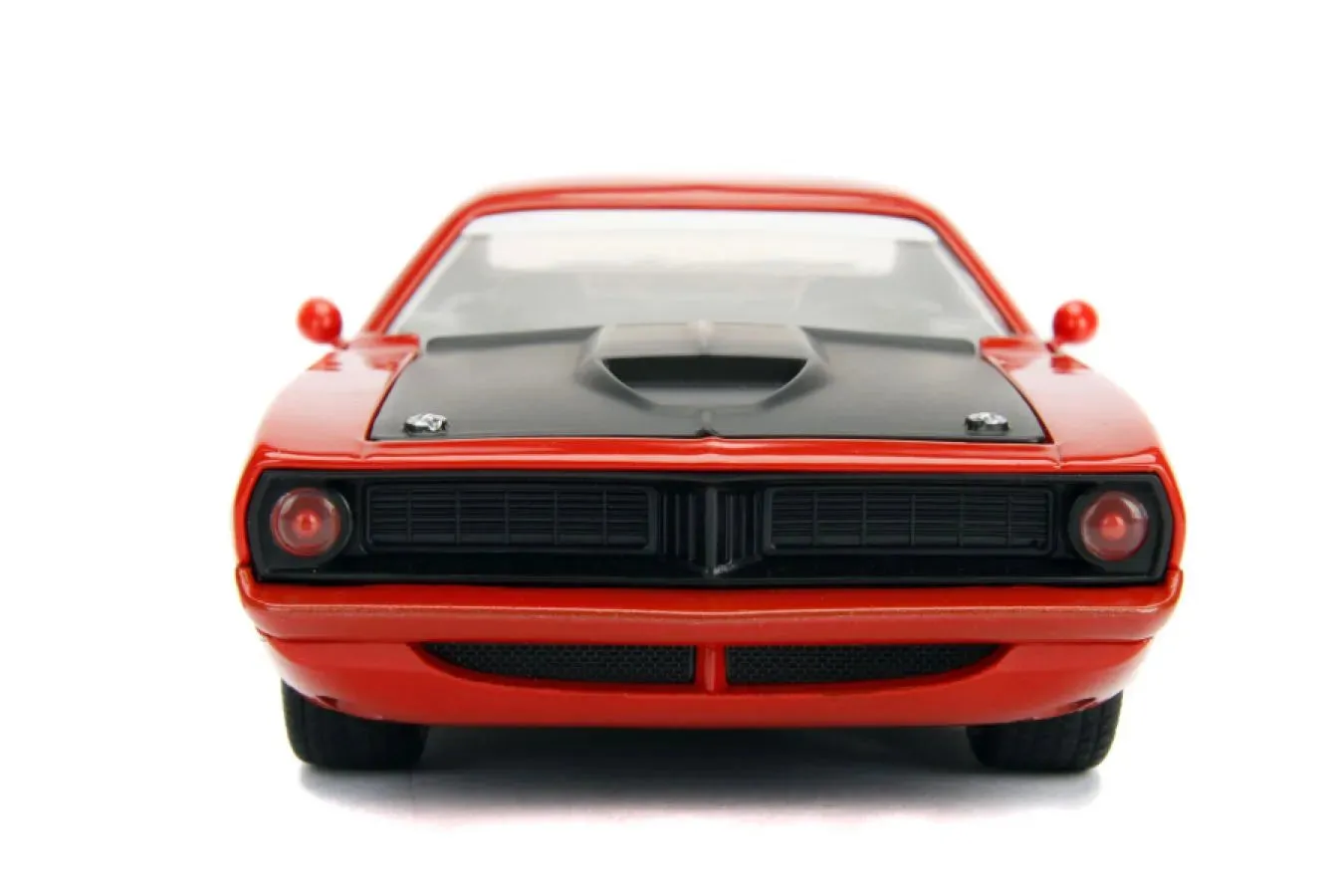 Big Time Muscle - 1973 Plymouth Barracuda 1:24 Scale Diecast Vehicle - Image 6