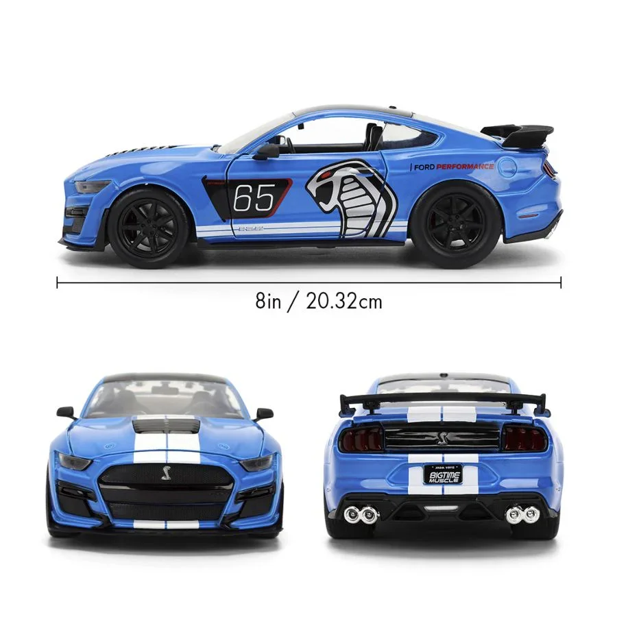 Big Time Muscle - 2020 Ford Mustang Shelby GT500 1:24 Scale Diecast Vehicle - Image 7