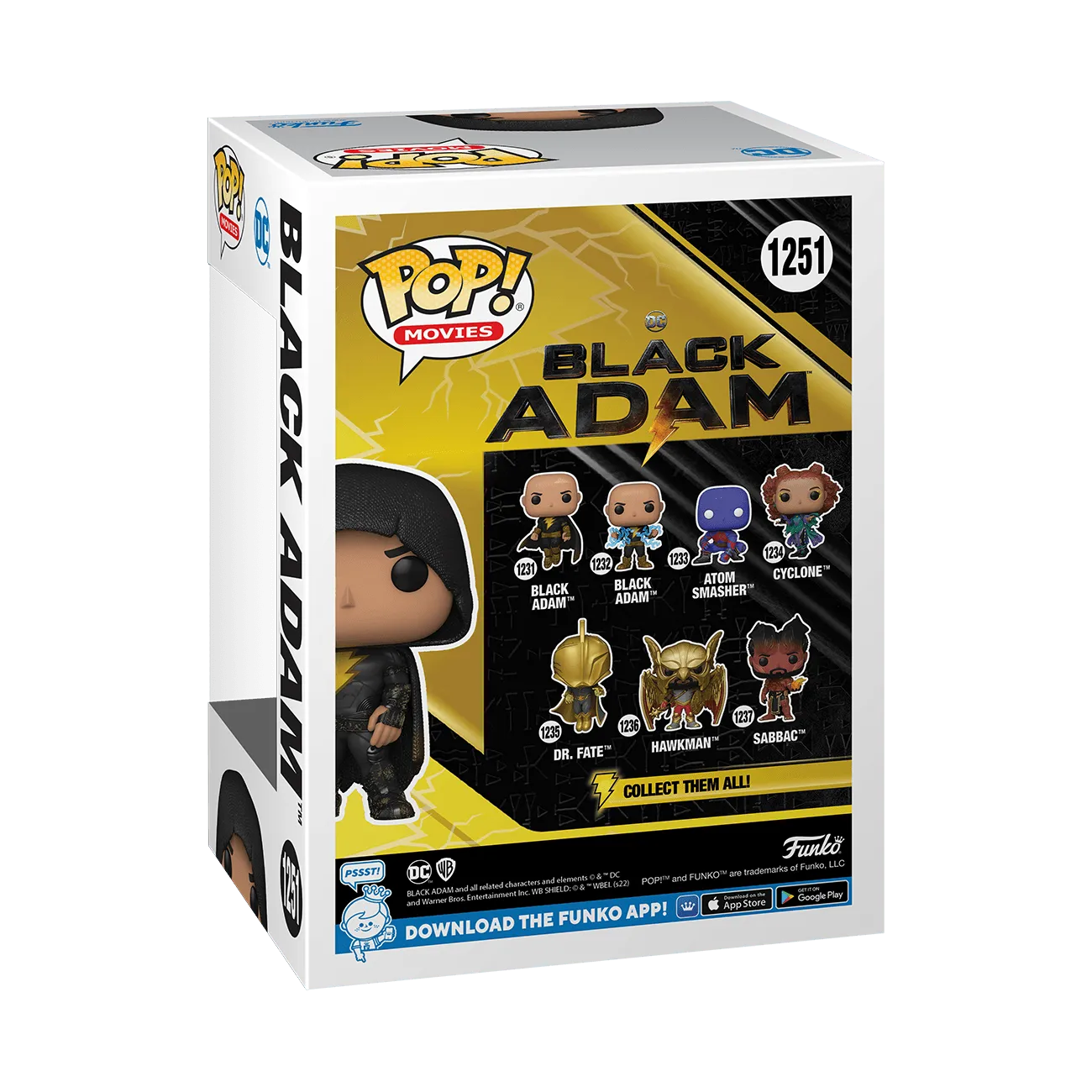 Black Adam (2022) - Black Adam Pop! Vinyl (2022 Winter Convention Exclusive) [RS] - Image 4
