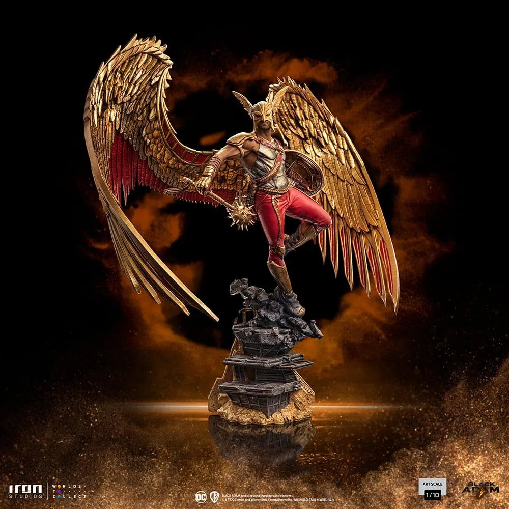 Black Adam - Hawkman 1:10 Scale Statue - Image 17