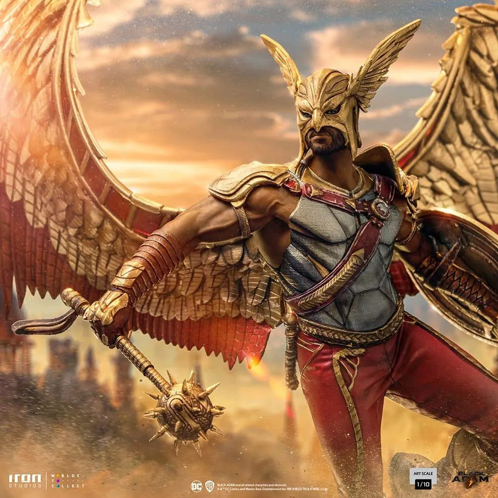 Black Adam - Hawkman 1:10 Scale Statue - Image 18