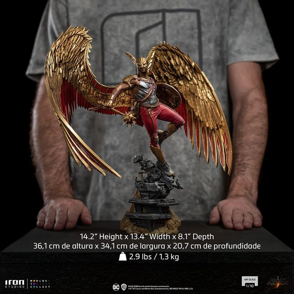 Black Adam - Hawkman 1:10 Scale Statue - Image 19