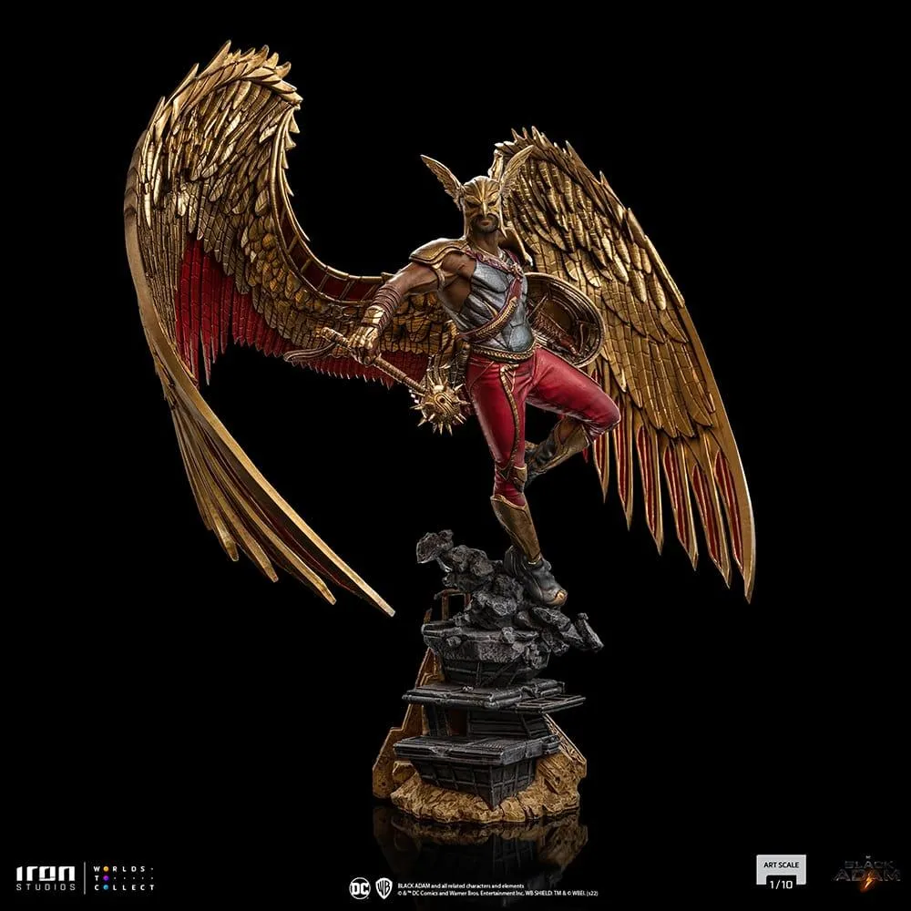Black Adam - Hawkman 1:10 Scale Statue - Image 2