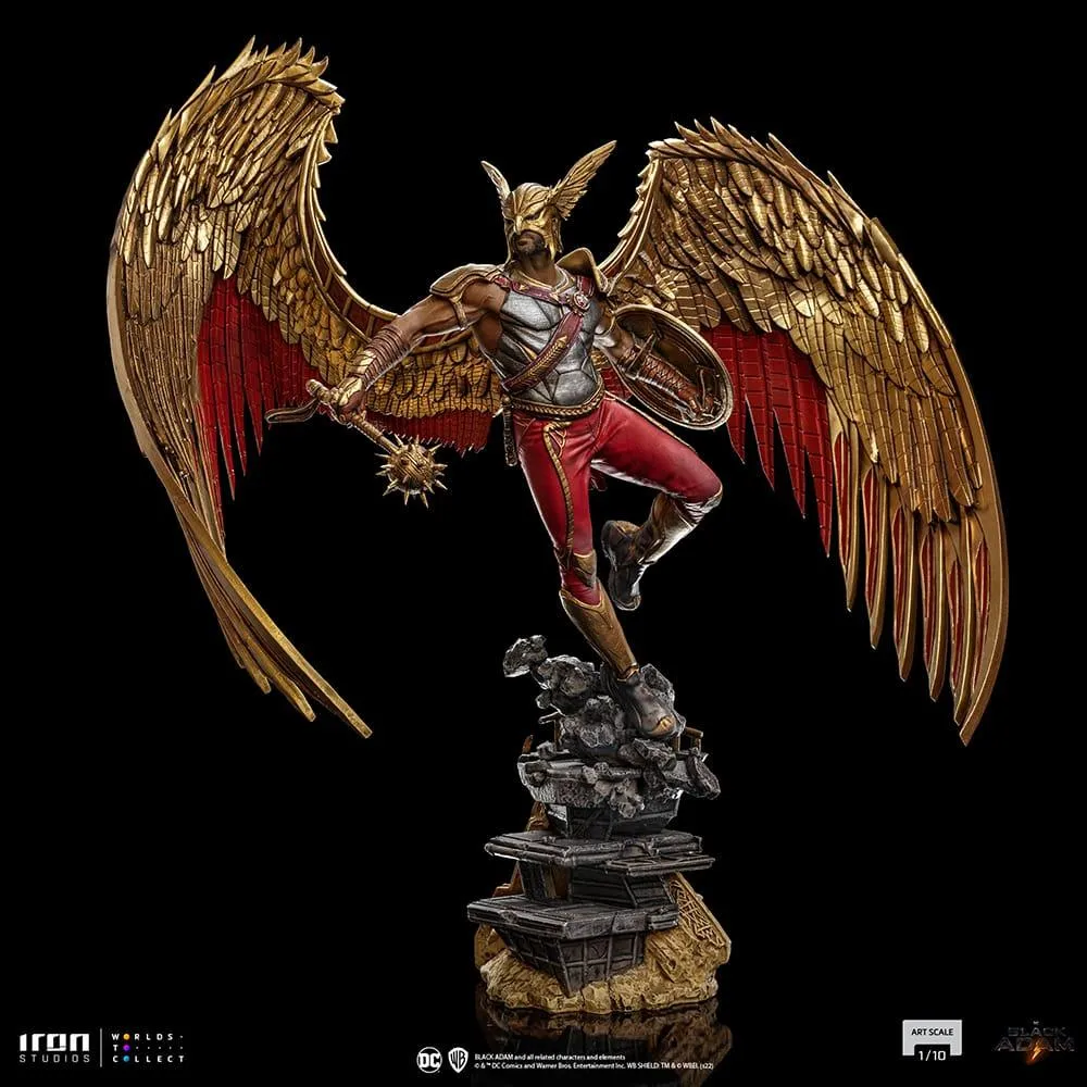 Black Adam - Hawkman 1:10 Scale Statue - Image 7