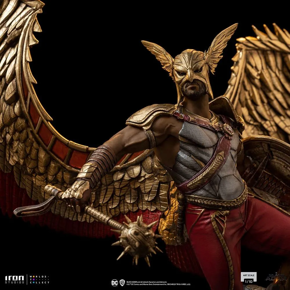 Black Adam - Hawkman 1:10 Scale Statue - Image 8