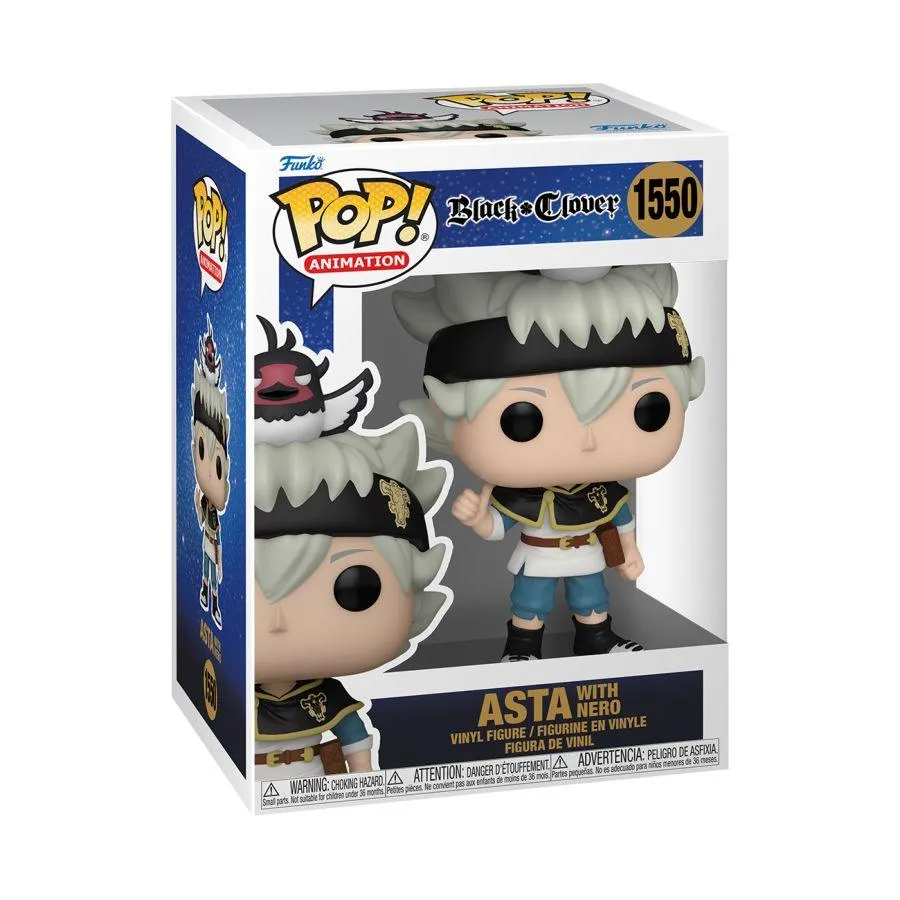Black Clover - Asta with Nero Pop! Vinyl - Image 3