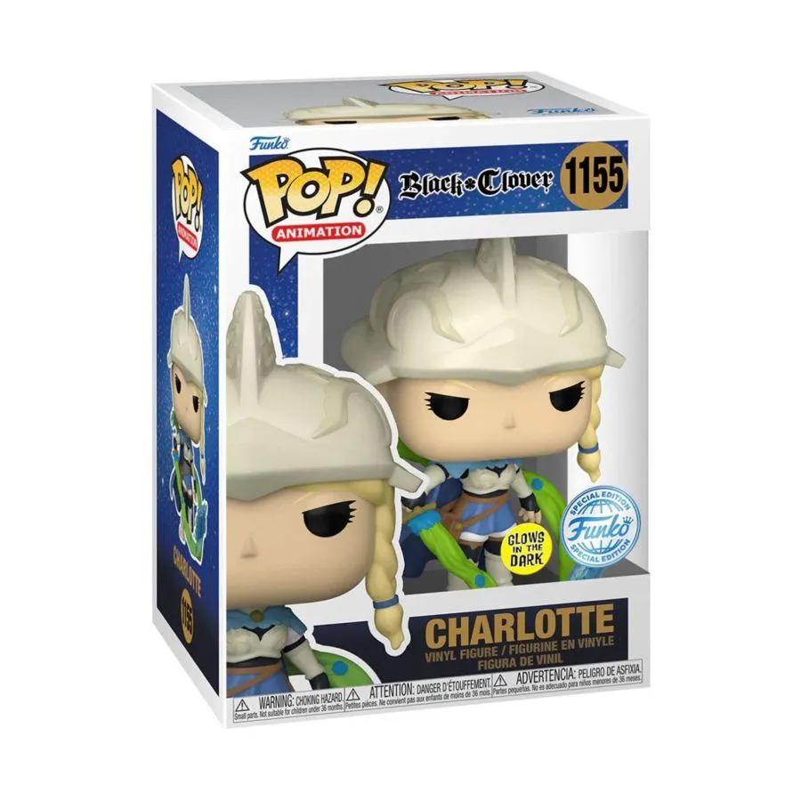 Black Clover - Charlotte US Exclusive Pop! Vinyl - Chase Bundle [RS] - Image 6