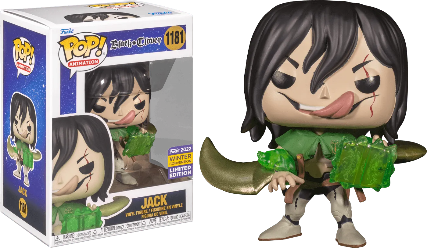 Black Clover - Jack Pop! Vinyl (2022 Winter Convention Exclusive) [RS]