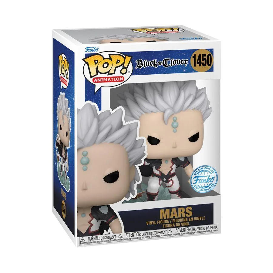 Black Clover - Mars with Book US Exclusive Pop! Vinyl [RS] - Image 3