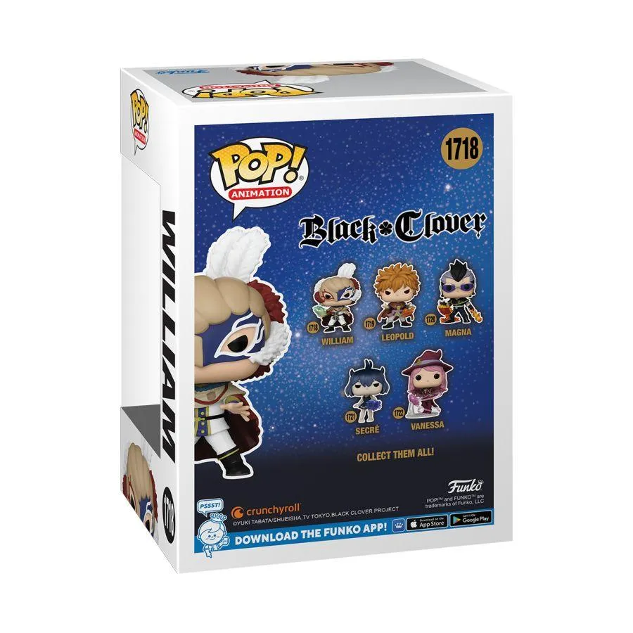 Black Clover - William Pop! Vinyl - Image 4