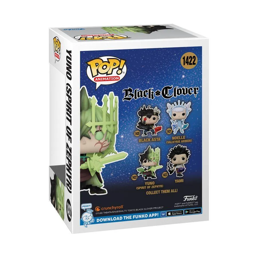 Black Clover - Yuno (Spirit of Zephyr) Pop! Vinyl - Image 4