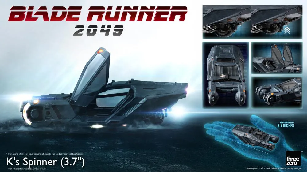 Blade Runner 2049 - K'S Spinner 3.7" Replica - Image 4