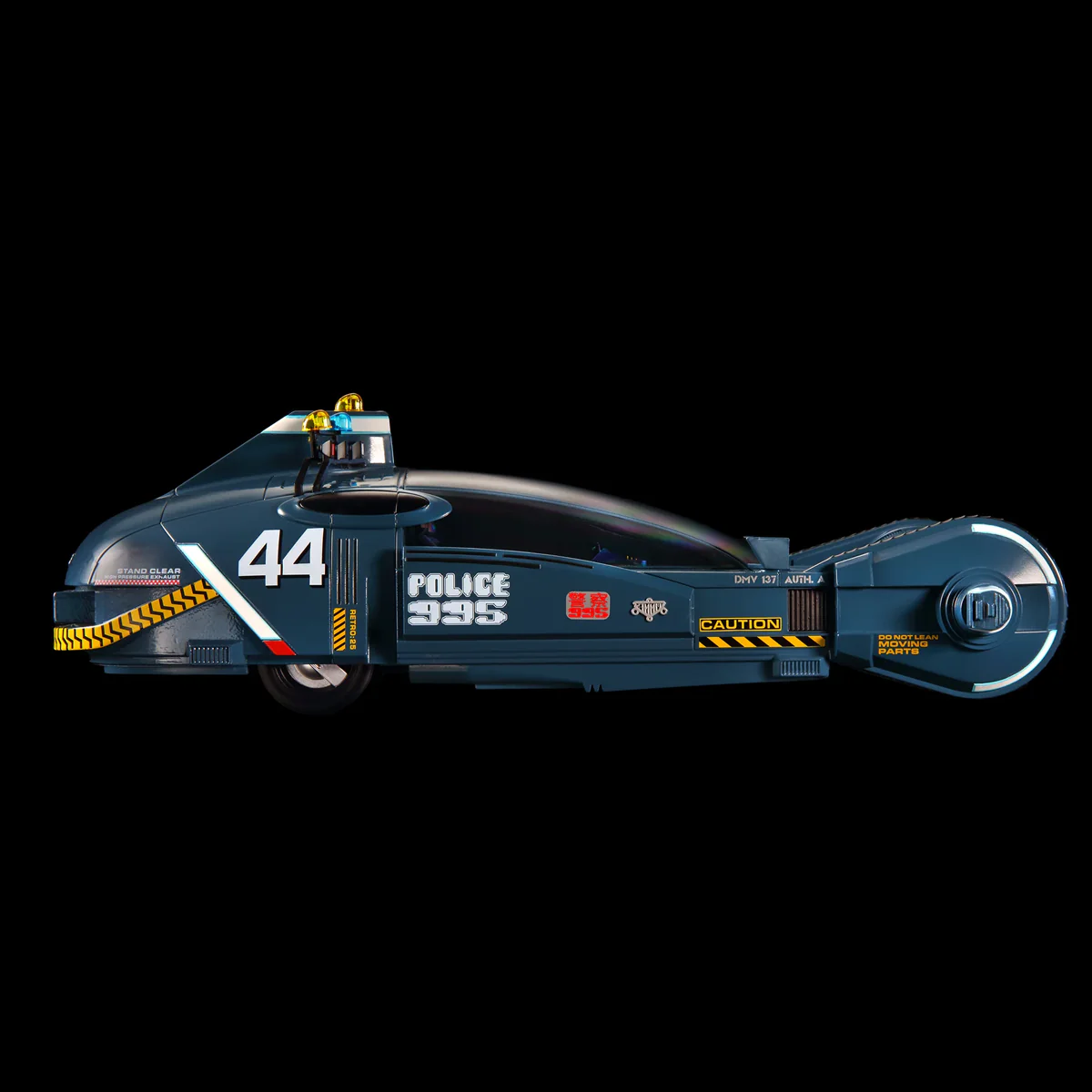 Blade Runner - Deckard's Police Spinner 11" Diecast Ship - Image 5