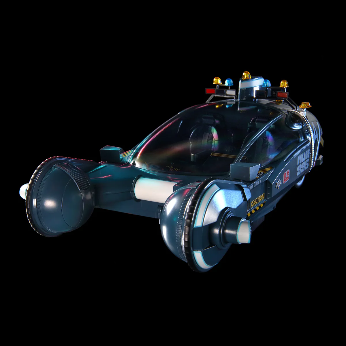 Blade Runner - Deckard's Police Spinner 11" Diecast Ship - Image 7