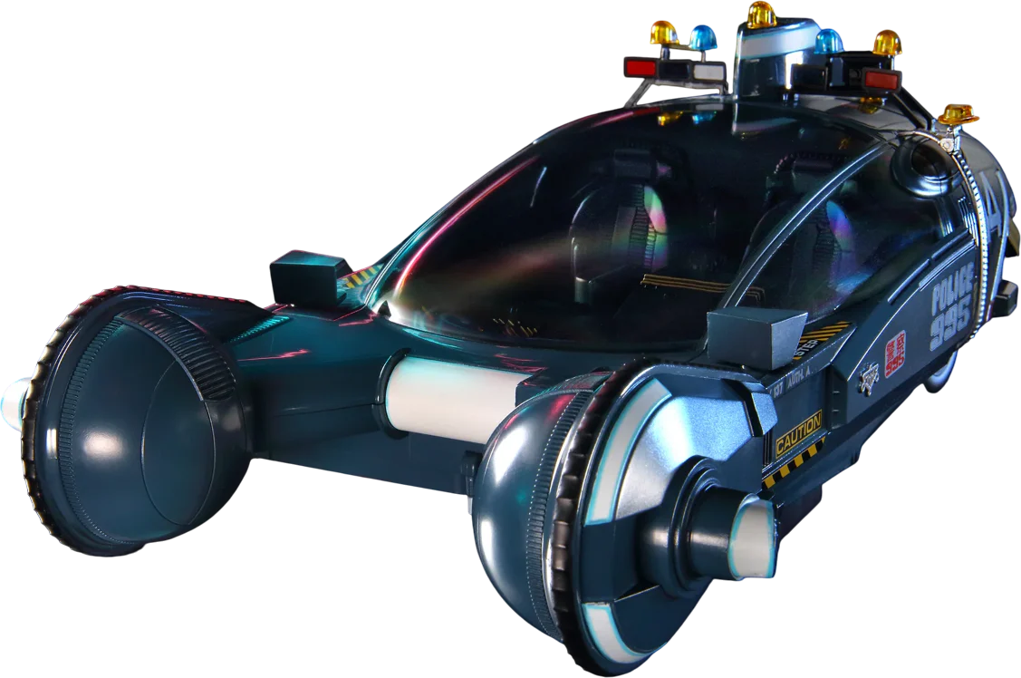 Blade Runner - Deckard's Police Spinner 11" Diecast Ship - Image 8