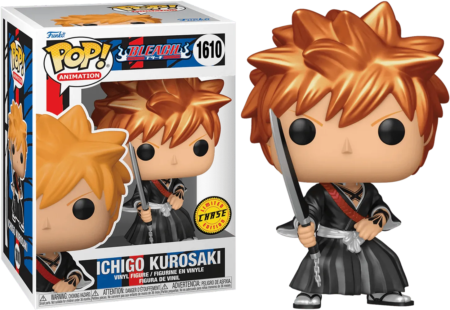Bleach - Ichigo Kurosaki (with chase) Pop! Vinyl - Image 2