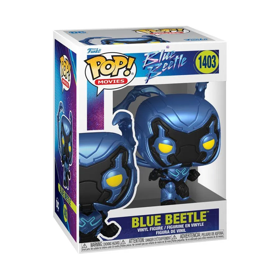 Blue Beetle (2023) - Blue Beetle (with chase) Pop! Vinyl - Image 3