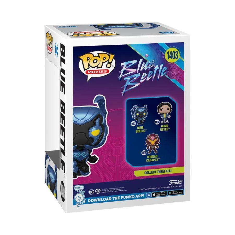 Blue Beetle (2023) - Blue Beetle (with chase) Pop! Vinyl - Image 4