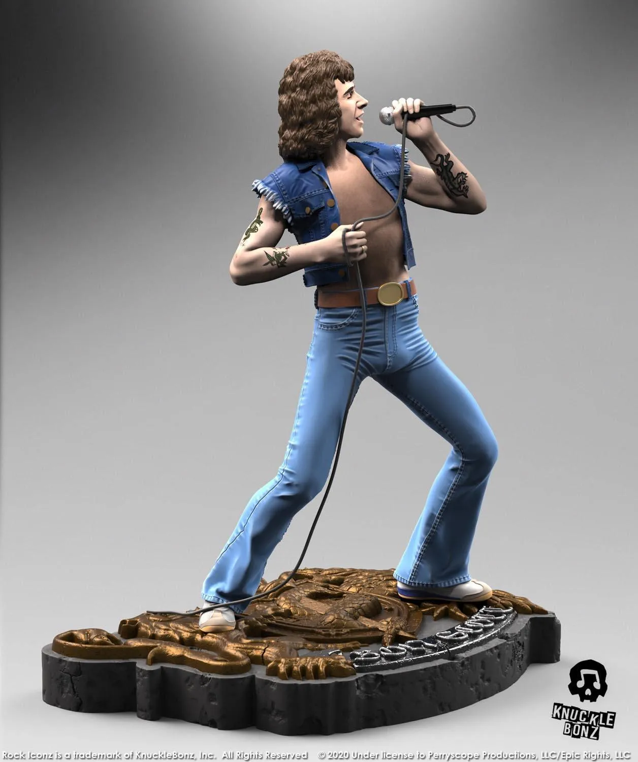 Bon Scott - Rock Iconz Statue - Image 2