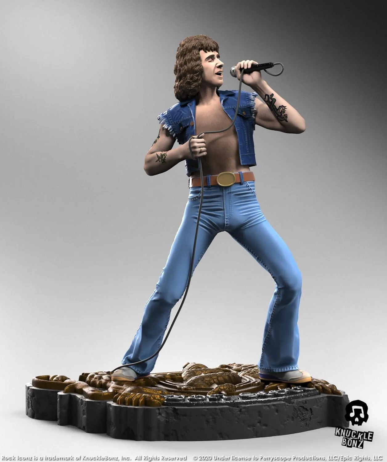 Bon Scott - Rock Iconz Statue - Image 4